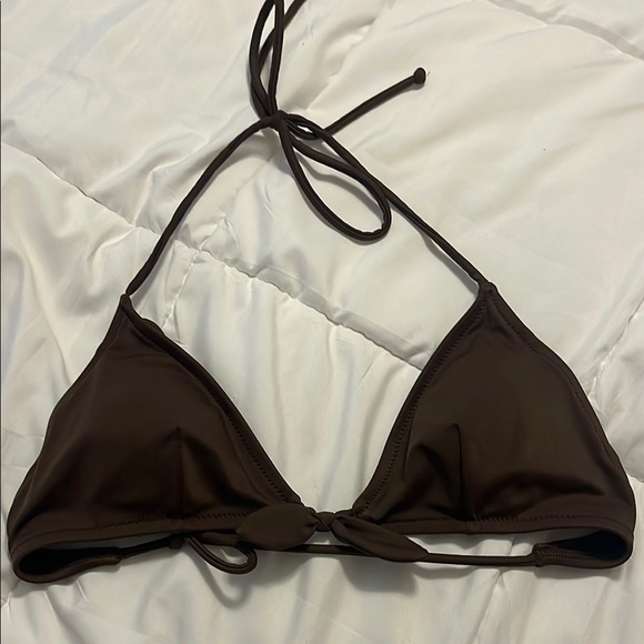 Victoria's Secret women’s Brown Bikini top size small - Picture 1 of 6